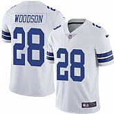 Nike Dallas Cowboys #28 Darren Woodson White NFL Vapor Untouchable Limited Jersey,baseball caps,new era cap wholesale,wholesale hats